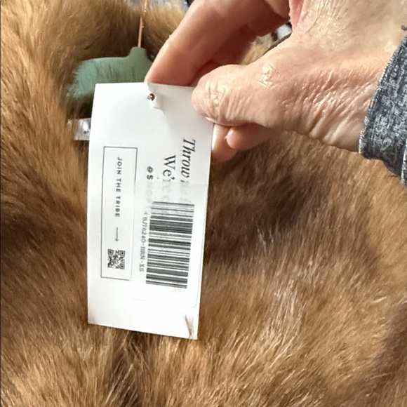 12th Tribe Leopard Print Teddy Jacket - Picture 2 of 4